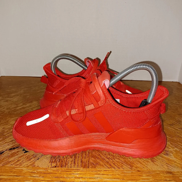 ADIDAS Prophere EVH 791004 Kids Sz 4 Red Lace Up Sneakers. (34 Box 5) - Picture 4 of 10